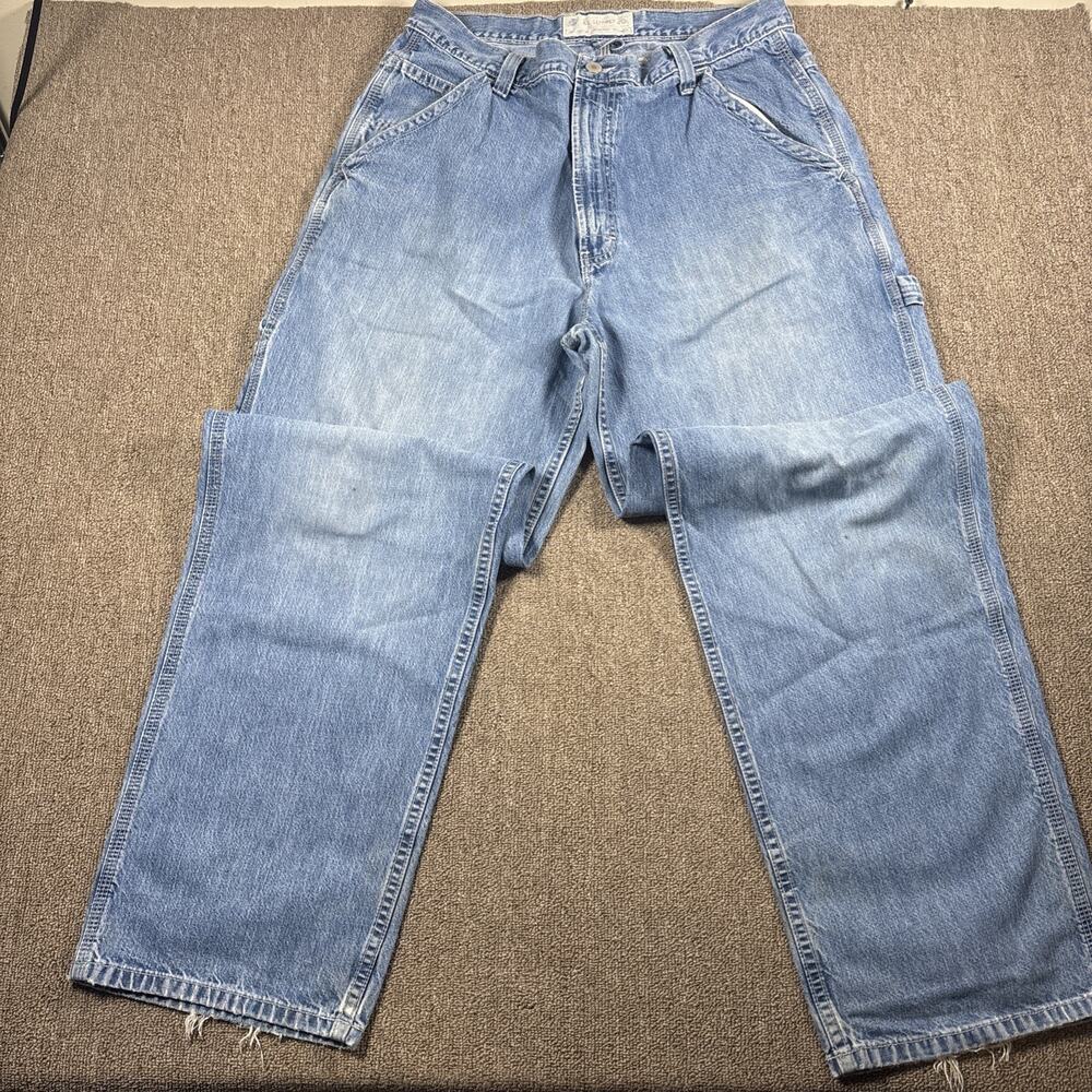 VTG American Eagle Men’s Jeans Baggy Carpenter Y2K 33x34 Soft